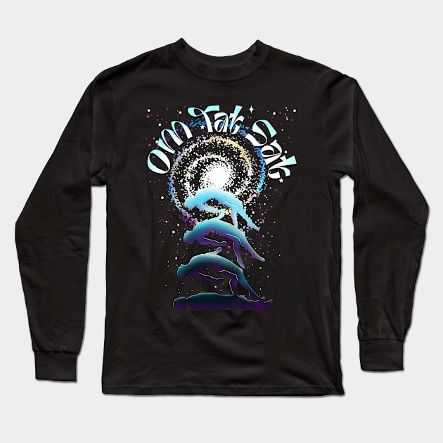 Om Tat Sat - Merging with the Infinite Long Sleeve T-Shirt by Roy's Disturbia